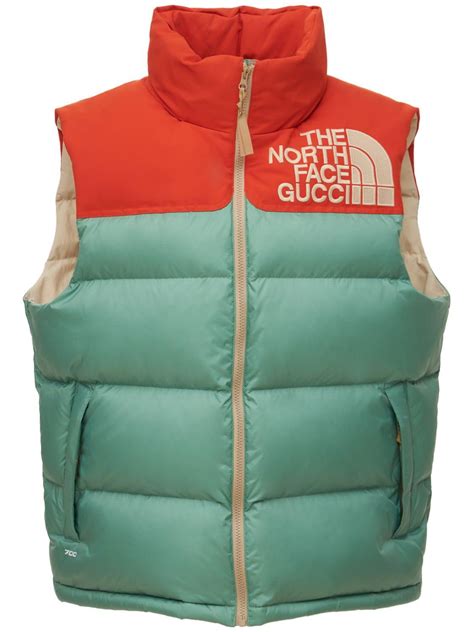 gucci north face vest green|north face gucci t shirt.